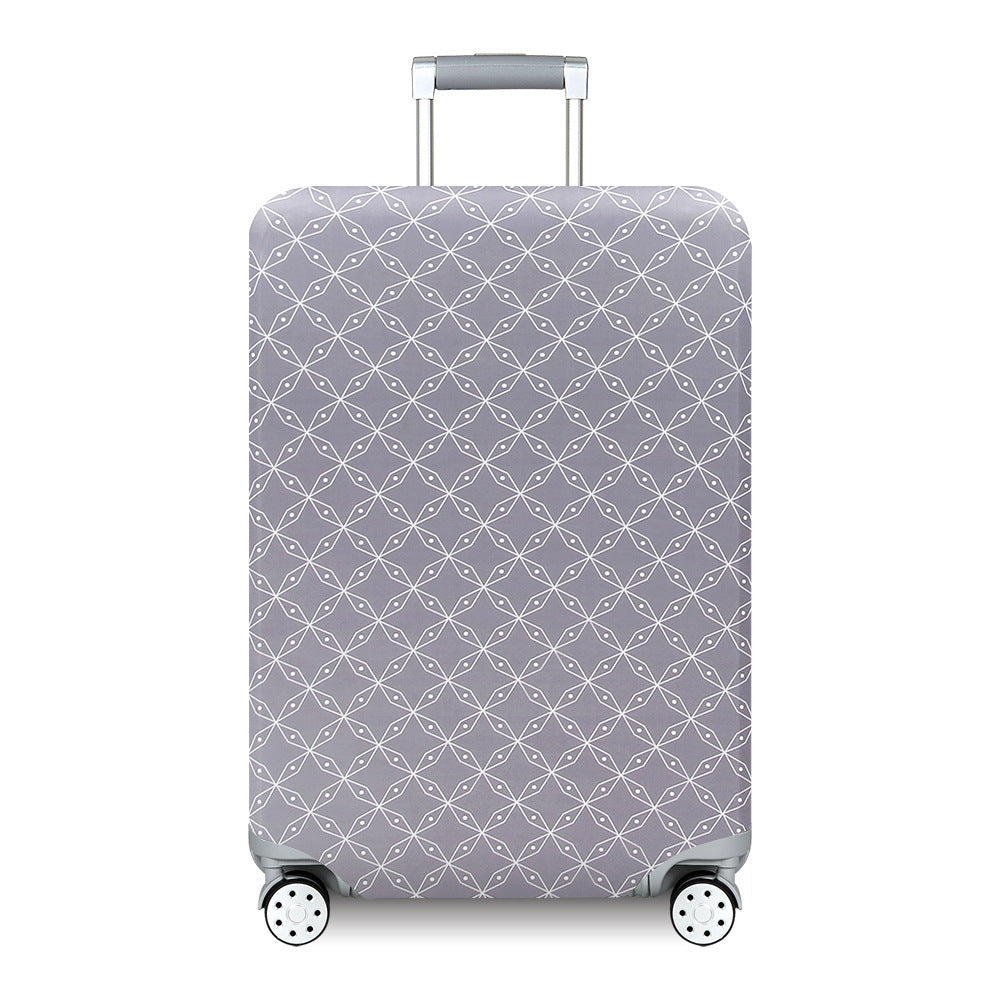 Women's Hard Shell Travel Suitcase with Custom Statement Design Bowlift