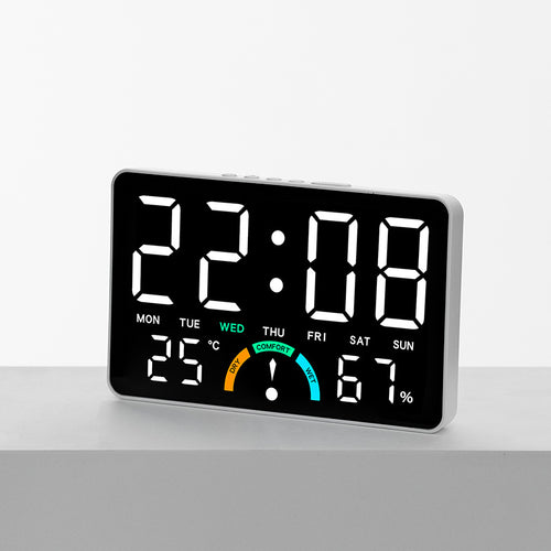 Digital Weather Forecast Alarm Clock Bowlift