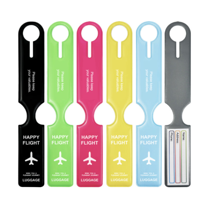Durable Luggage Tag Set Bowlift