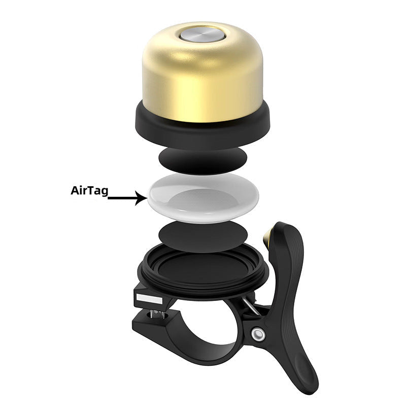 compact precision handlebar bell with quick-release clamp mount Bowlift