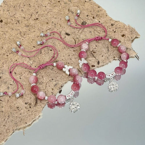 Artisan Adjustable Gemstone Bracelet Bowlift