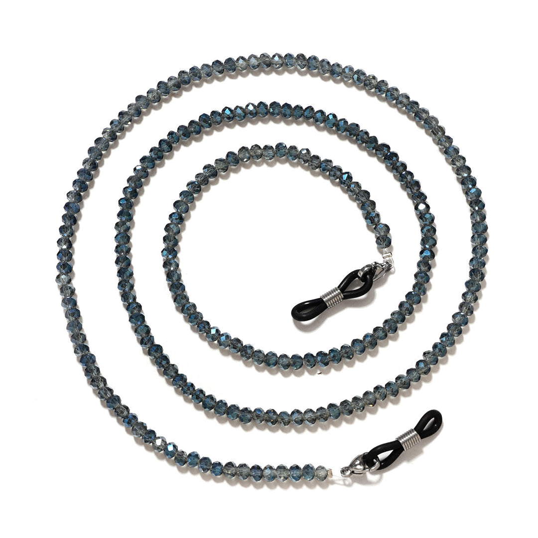 Gemstone-Accented Eyewear Chain Bowlift
