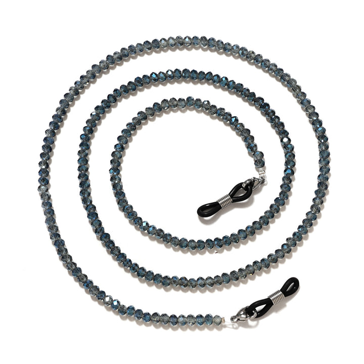 Gemstone-Accented Eyewear Chain Bowlift