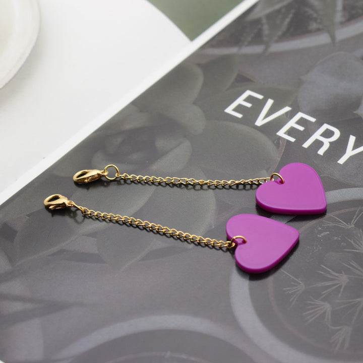 Heart-Shaped Decorative Eyewear Chain Bowlift