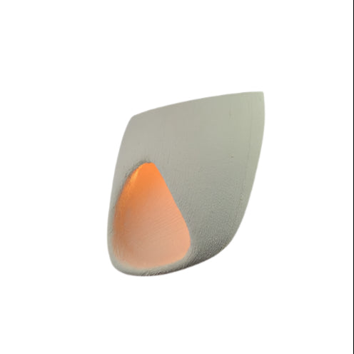 BowLift | Wall lamp made of Polystyrene in Wabi-Sabi Style