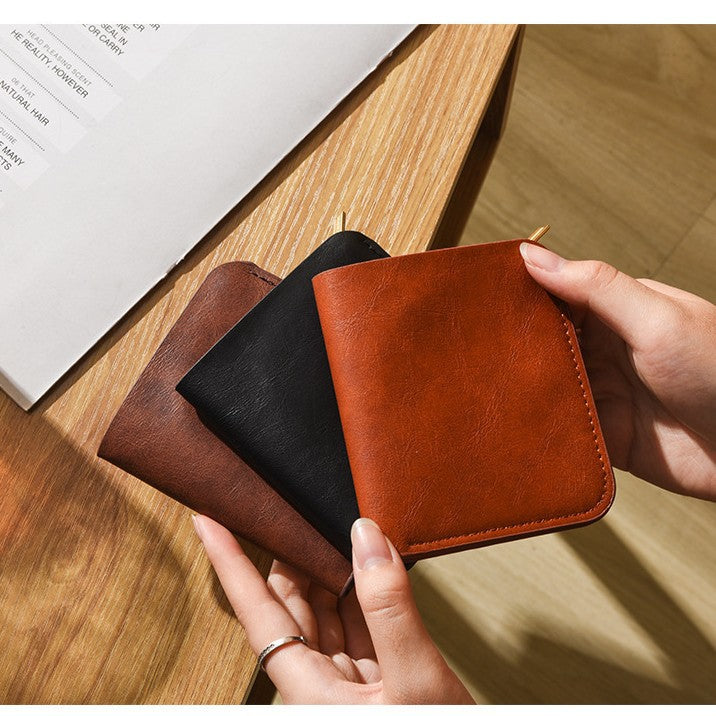 Classic Leather Bi-Fold Wallet Bowlift