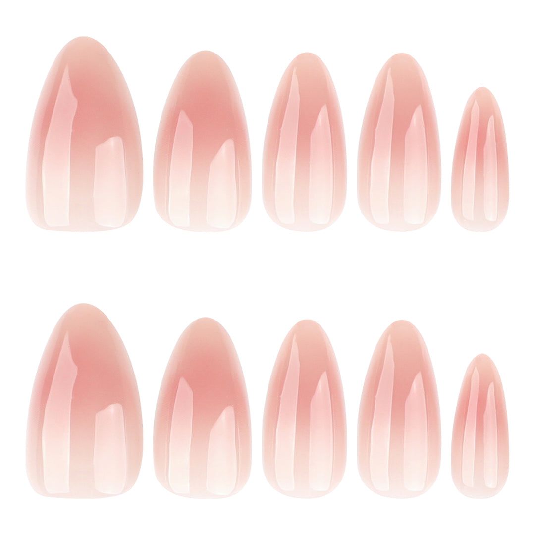 Artful gel nails with elegant tip design Bowlift