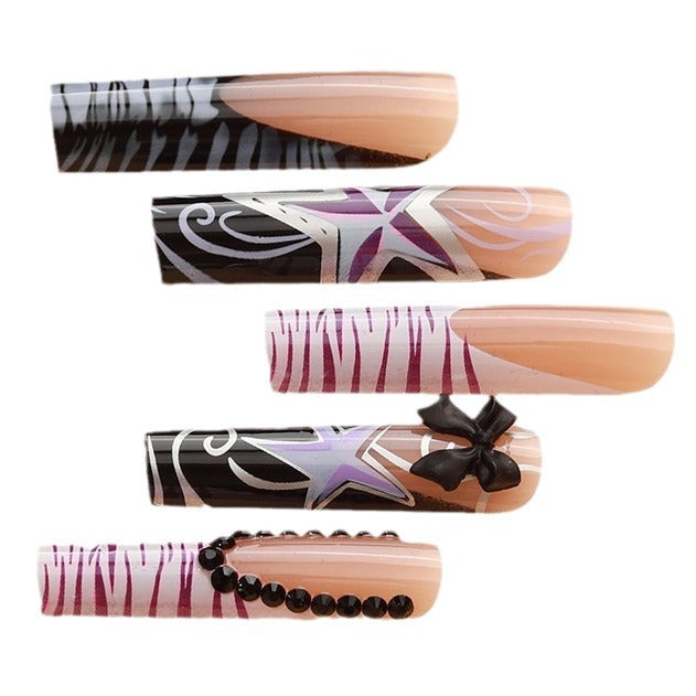 Artistic Themed Nail Tip Set Bowlift