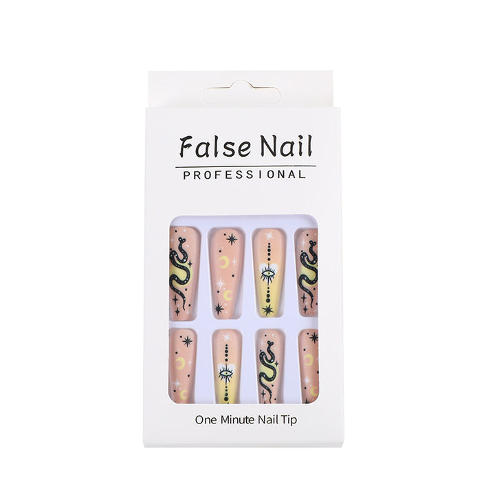 Creative artificial nails with unique patterns Bowlift