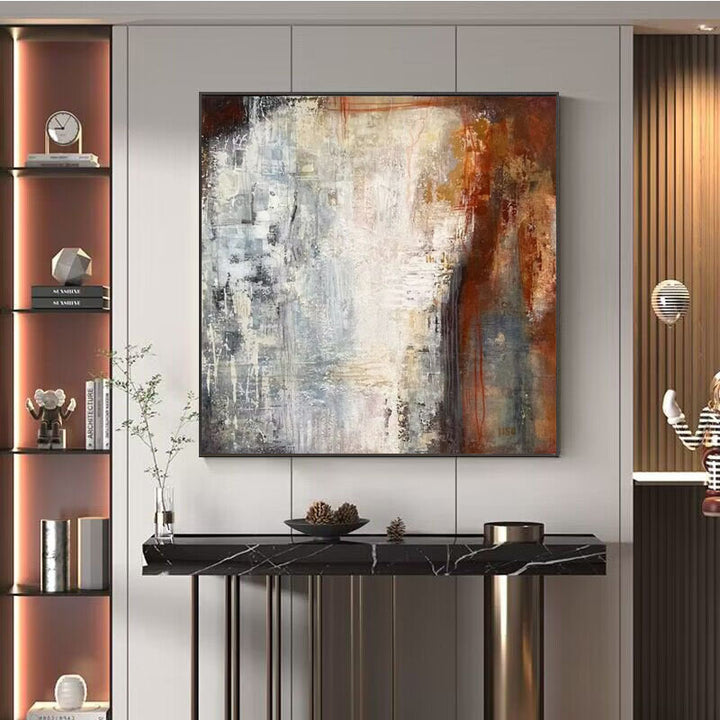 Abstract Geometric Canvas Art