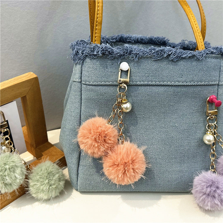 Stylish Denim Tote Bag Bowlift