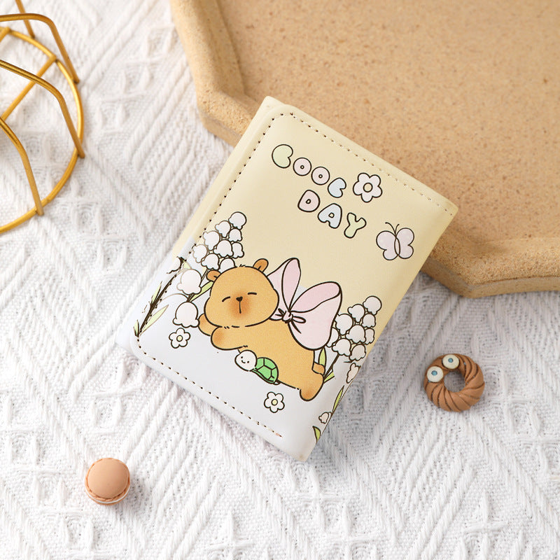 Whimsical Floral Design Wallet
