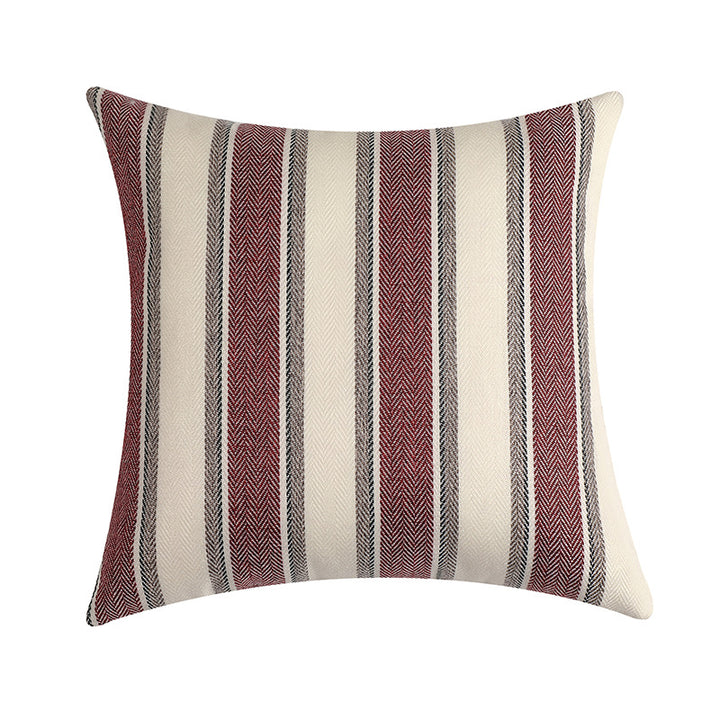 Textured Herringbone Pattern Pillow