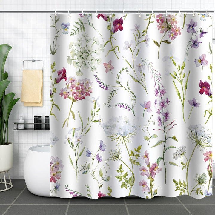Botanical Garden Shower Curtain Bowlift
