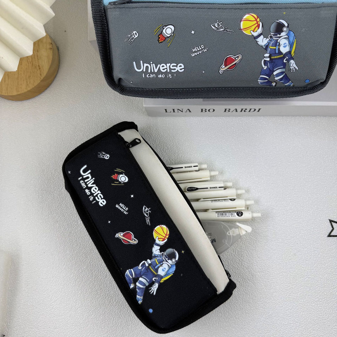 Stylish Astronaut-Themed Pencil Case Bowlift