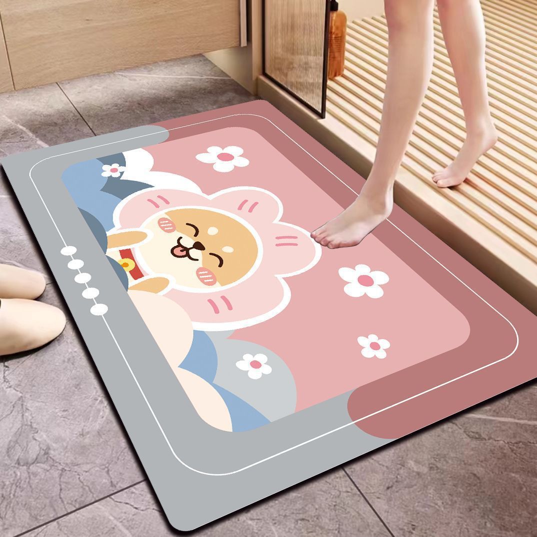 Cute Bear Welcome Mat
