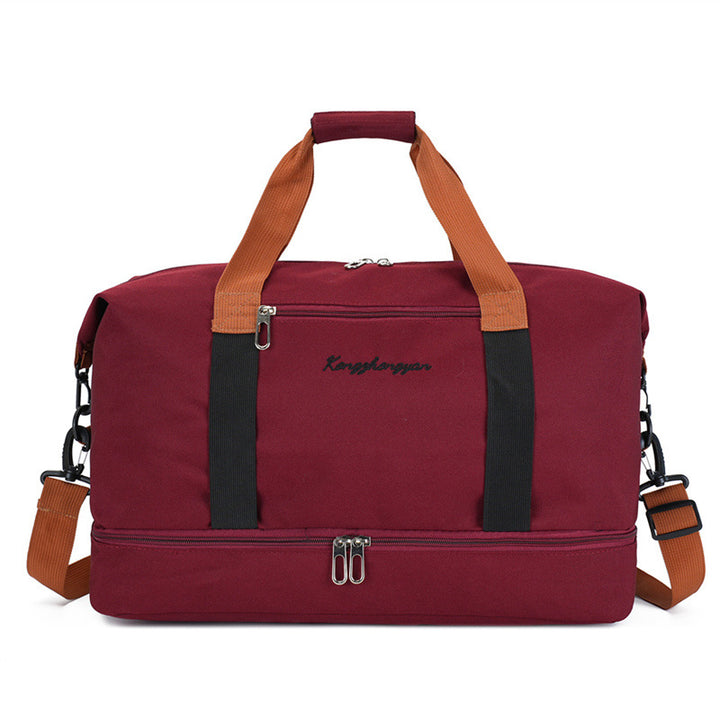 Versatile Multi-Compartment Travel Duffel Bag