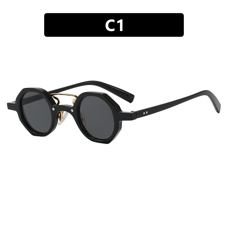 Women stylish sunglasses in unique octagonal design Bowlift