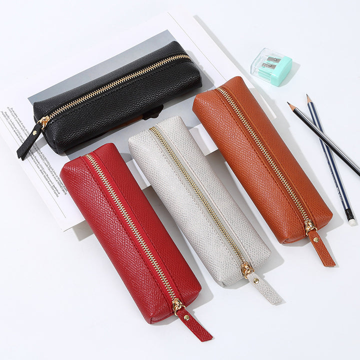 Stylish Leather Pen Case Bowlift