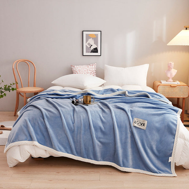 Ladies Cozy Day Bedspread with Cute Cloud Design Bowlift