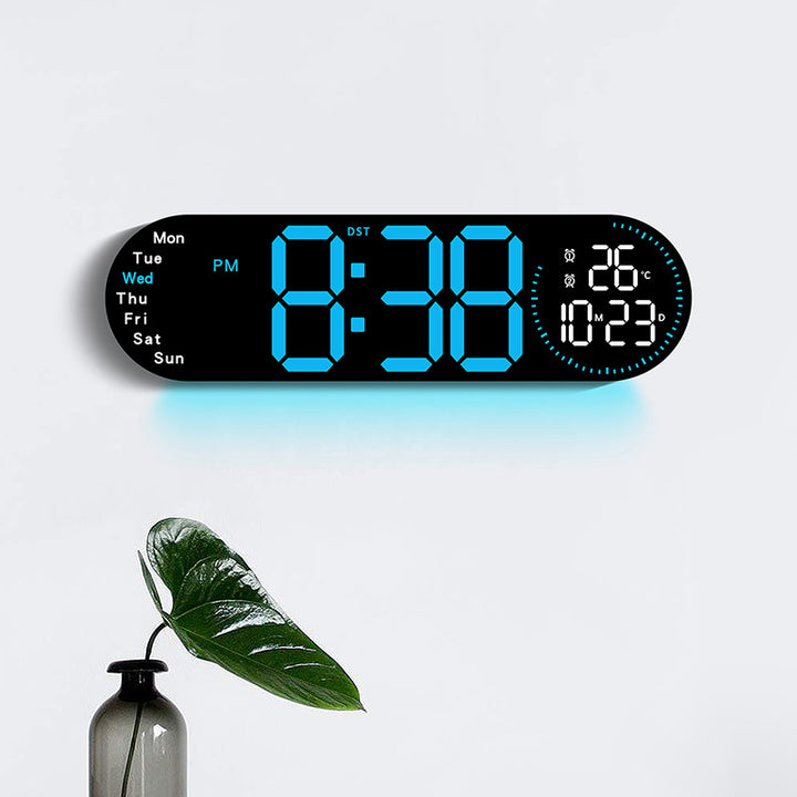 Digital multifunction alarm clock with temperature and weather display Bowlift