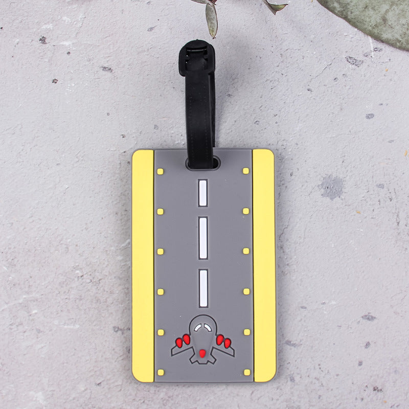 Stylish Chevron Pattern Luggage Tag Bowlift