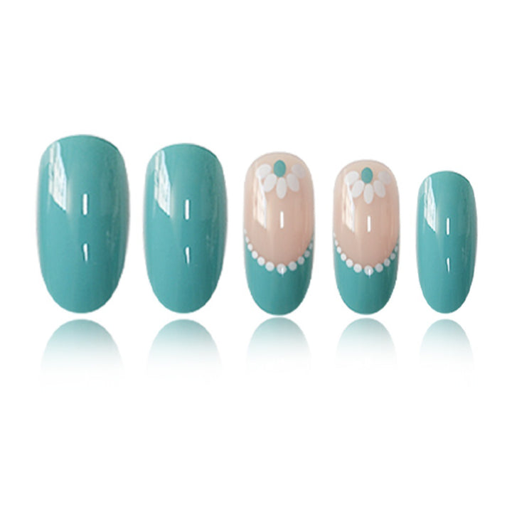 Elegant Floral Accent Nail Art Set Bowlift