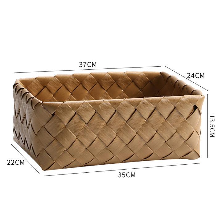 Handwoven Storage Tray Bowlift