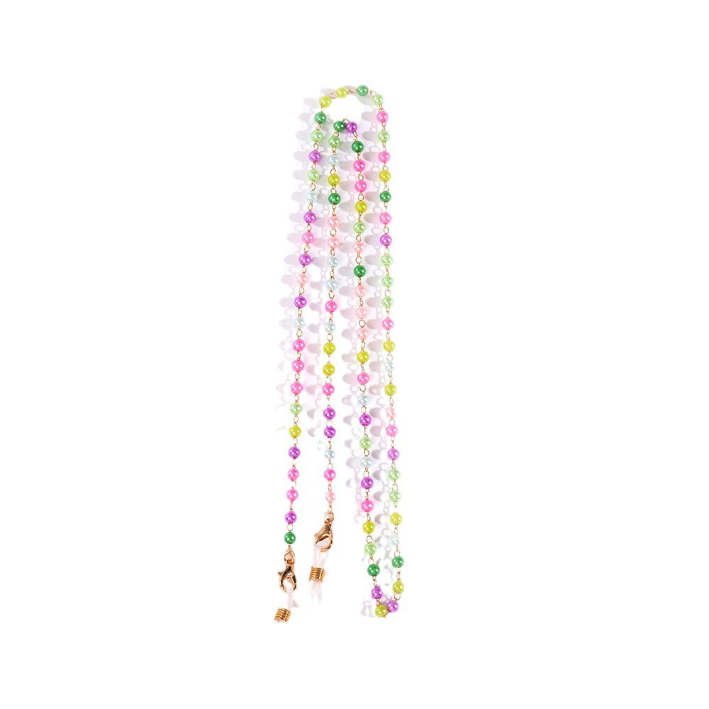 Stylish Beaded Eyewear Chain Bowlift