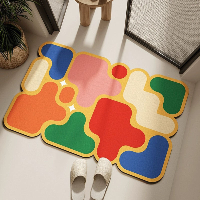 Abstract Patterned Area Rug