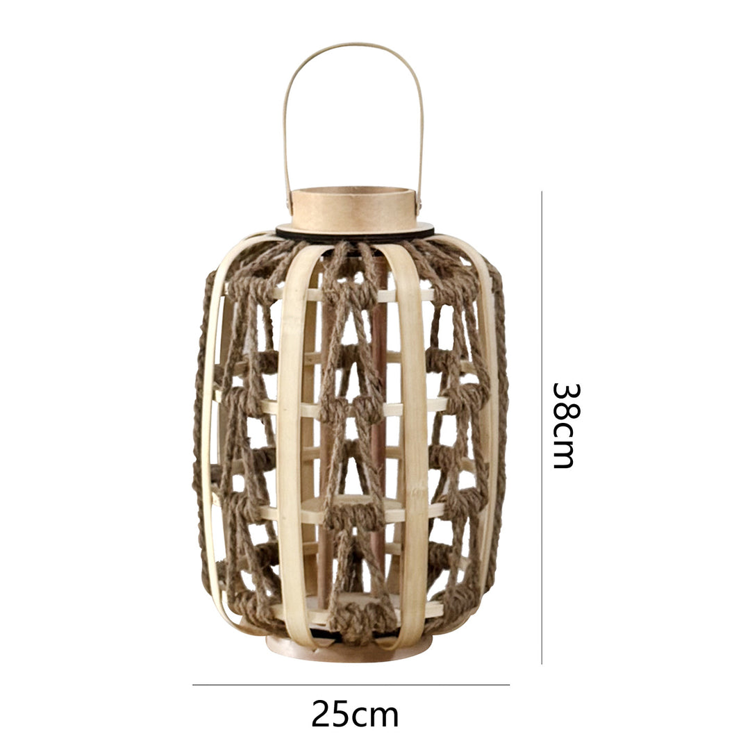 Decorative Rattan Lantern Bowlift