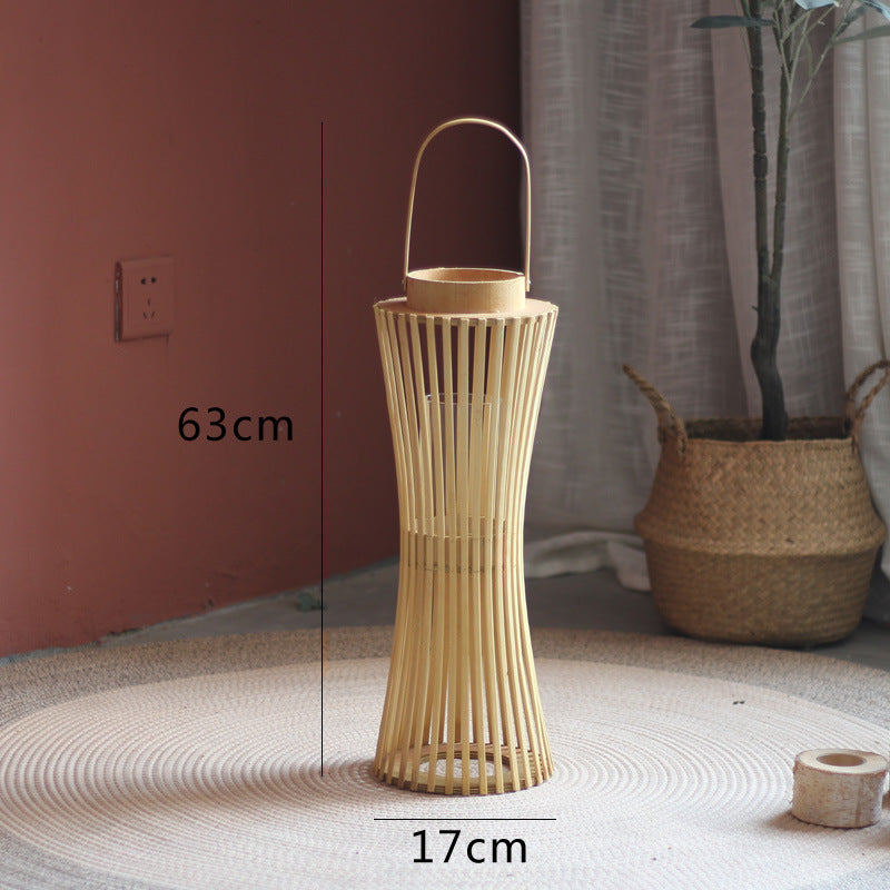 Modern lantern with braided design Bowlift