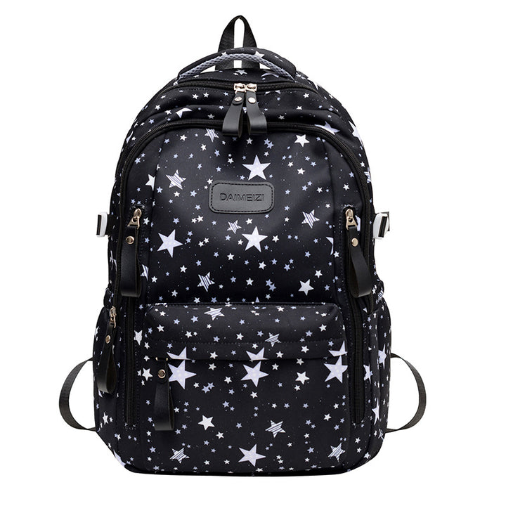 Starry Pattern Casual Backpack