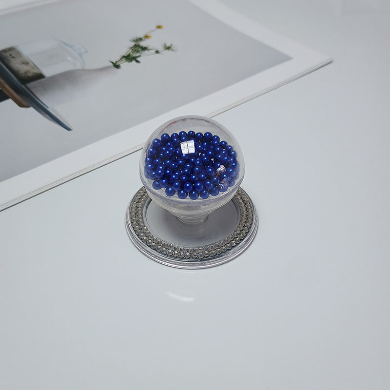 Decorative Beaded Cosmetic Mirror Bowlift