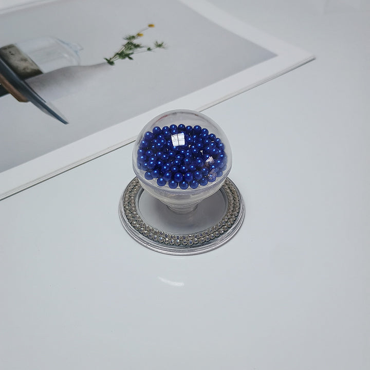 Decorative Beaded Cosmetic Mirror Bowlift
