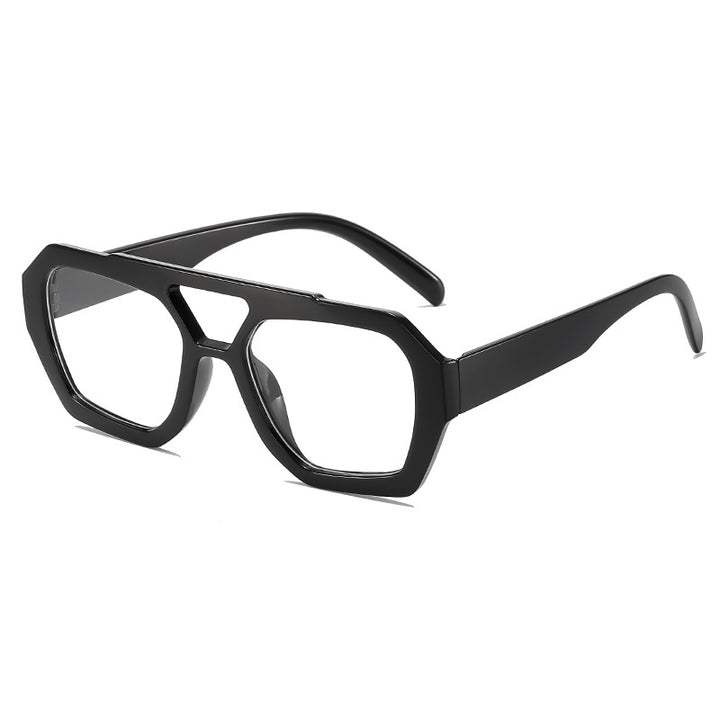 Contemporary Geometric Sunglasses Bowlift