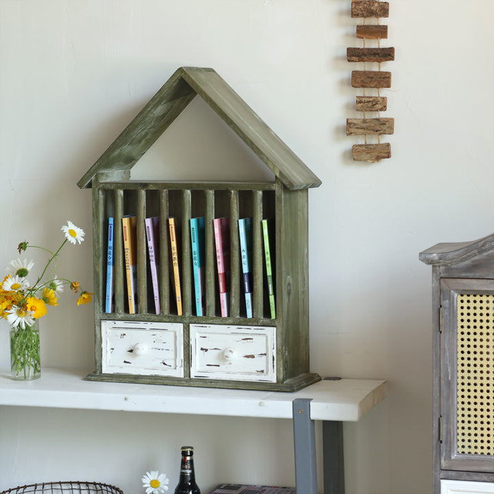 Decorative bookshelf Bowlift