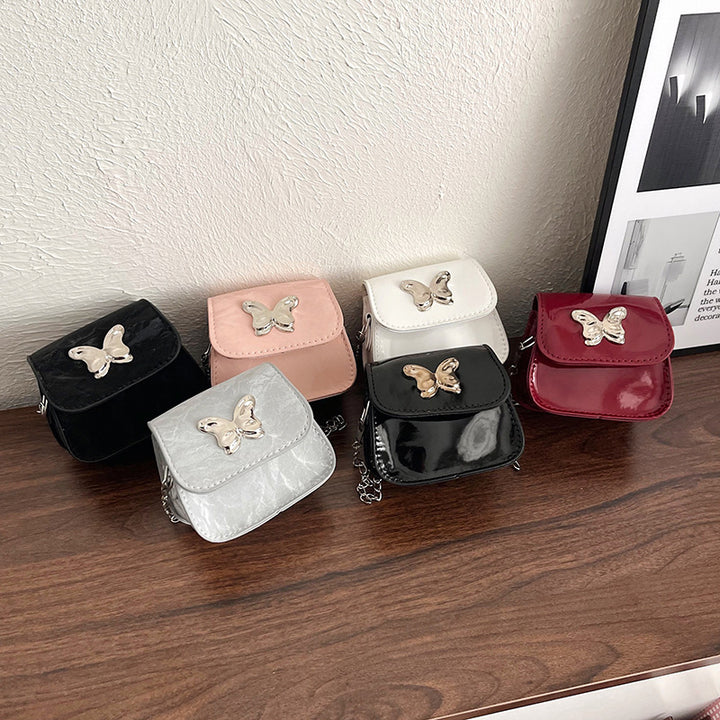 WoStylish Butterfly Closure Mini Handbag Bowlift