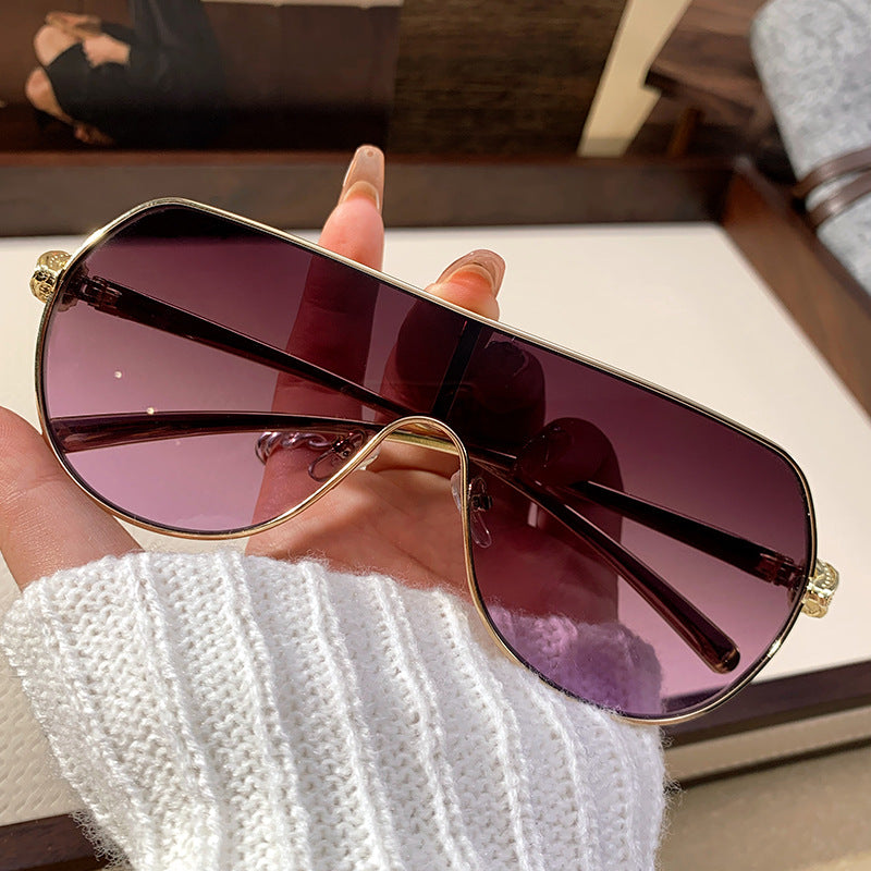 Women oversized pilot sunglasses Bowlift