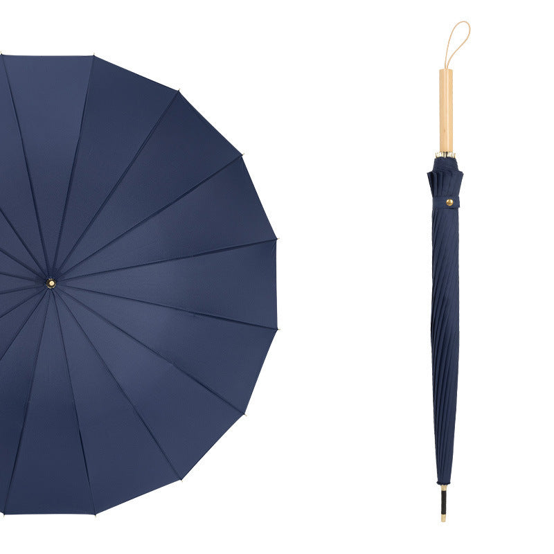 Women's Folding Umbrella with Elegant Handling and Unique Design Bowlift