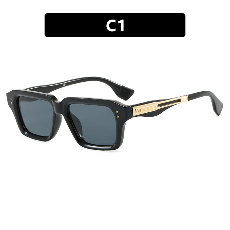 Women's stylish square sunglasses with luxurious tortoiseshell pattern and durable frame Bowlift