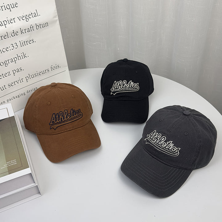 Women's Embroidered Athletic Baseball Cap Bowlift
