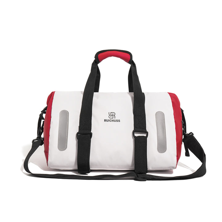 Sporty Fitness Duffel Bag With Reflective Accents Bowlift