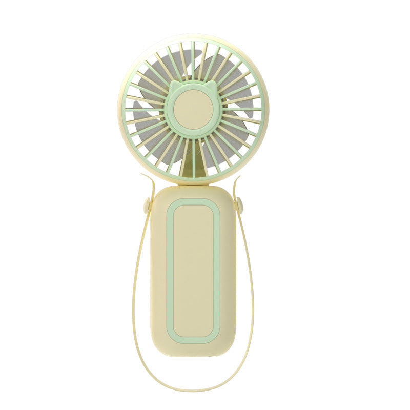 Ladies portable cat motif hand fan Bowlift