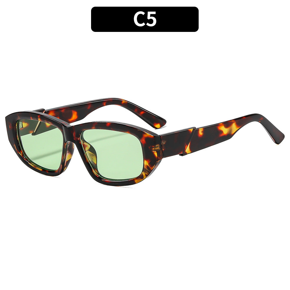 Angular Retro Sunglasses