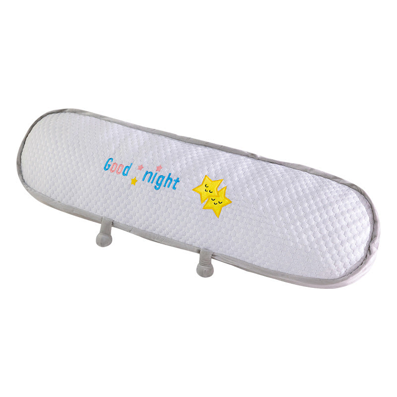 Ergonomic cuddle pillow with Bowlift motif