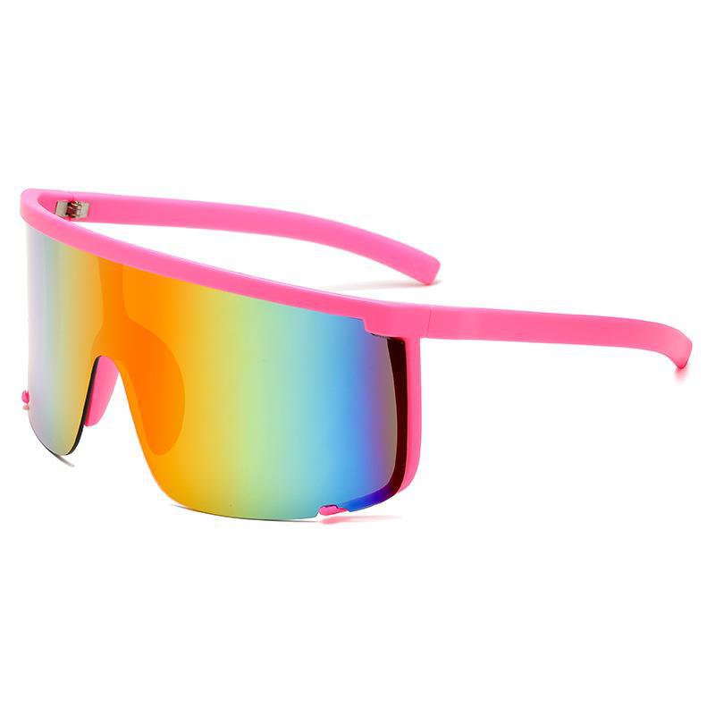 Women's High-Visibility Full Shield Sports Sunglasses Bowlift