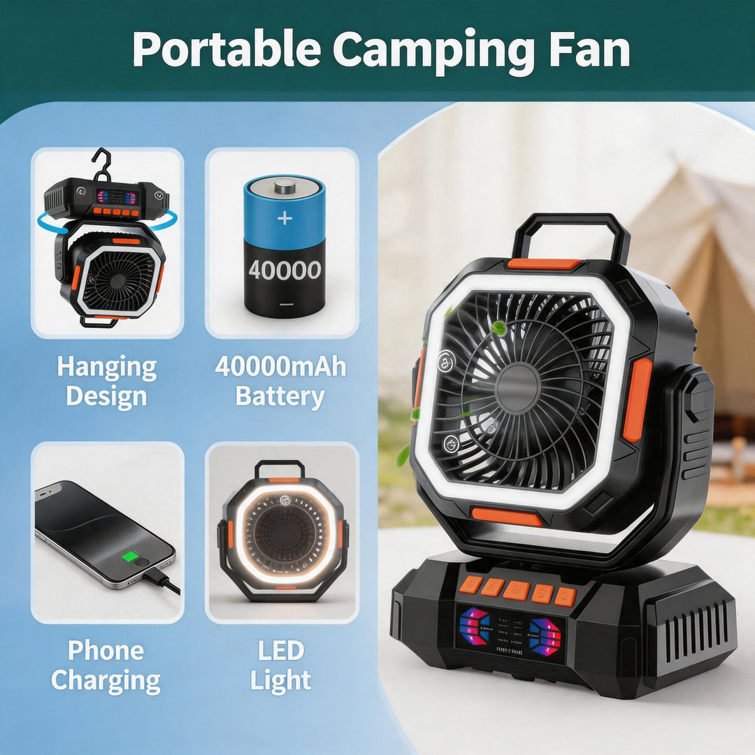 Portable Rechargeable Air Circulator Bowlift