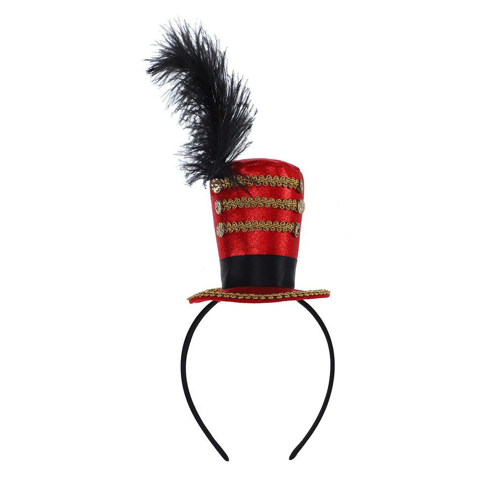 Independence Day novelty plush mini top hat headband Bowlift