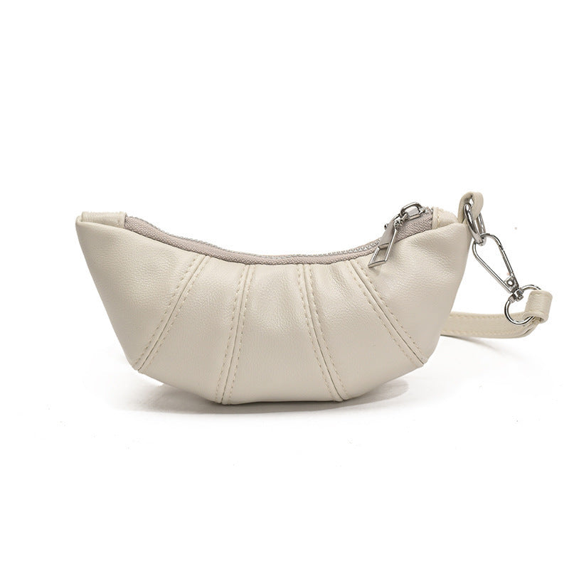 Textured Mini Crossbody Pouch Bowlift